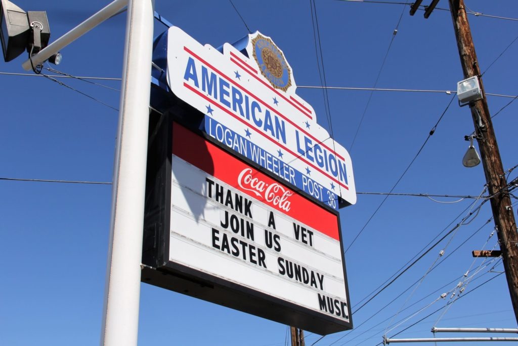 Logan Wheeler American Legion Post 36 in Yakima on North 34th Avenue in Yakima.