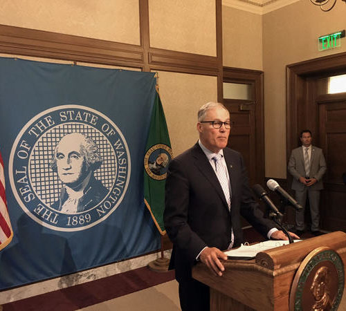 Washington Gov. Jay Inslee declared a third special session on Wednesday and said it was time to ''crack the whip'' on lawmakers to get a budget deal and avoid a July 1 government shutdown. AUSTIN JENKINS / NORTHWEST NEWS NETWORK