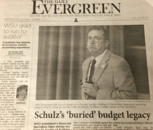 Daily Evergreen - WSU President Schulz