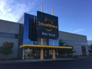 SolarWorld Americas Inc. is headquartered in Hillsboro, Oregon. CREDIT: CASSANDRA PROFITA