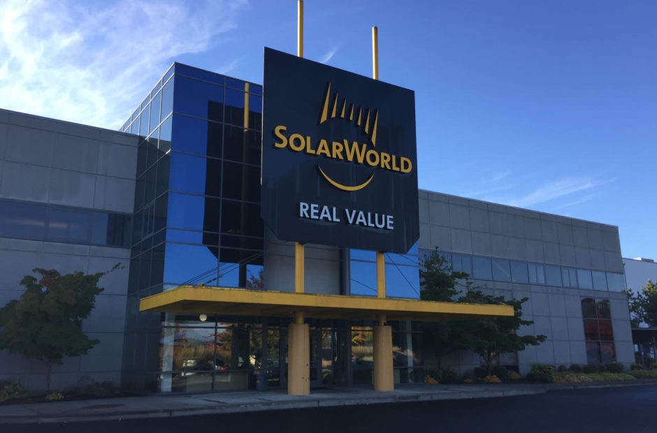 SolarWorld Americas Inc. is headquartered in Hillsboro, Oregon. CREDIT: CASSANDRA PROFITA