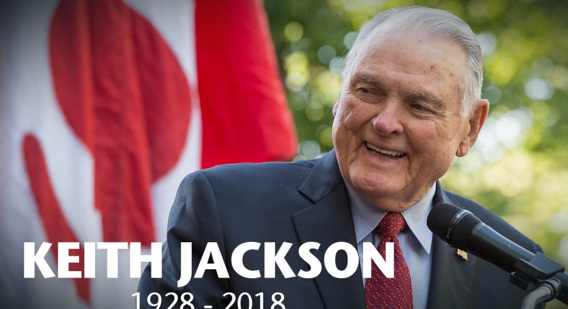 Keith Jackson - 1928 - 2018