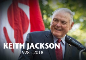 Keith Jackson - 1928 - 2018