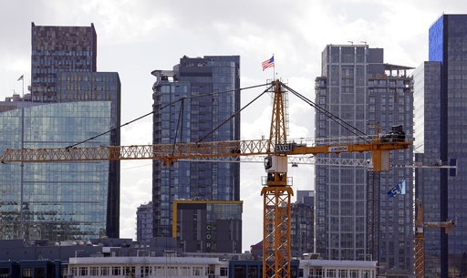 Seattle construction crane