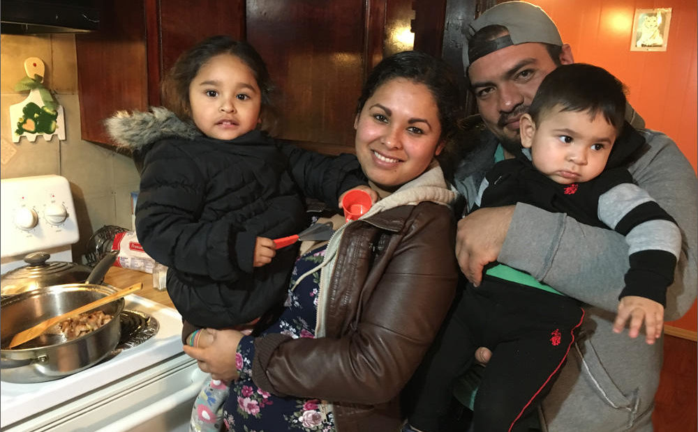 Solorio family displaced by Rattlesnake Ridge - Anna King Photo