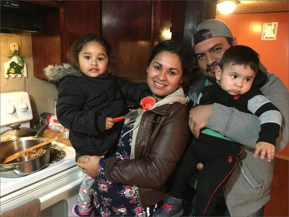 Solorio family displaced by Rattlesnake Ridge - Anna King Photo
