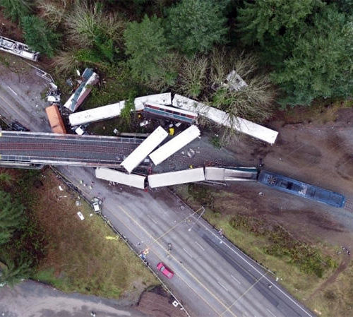 Tacoma Amtrak Train Derailment