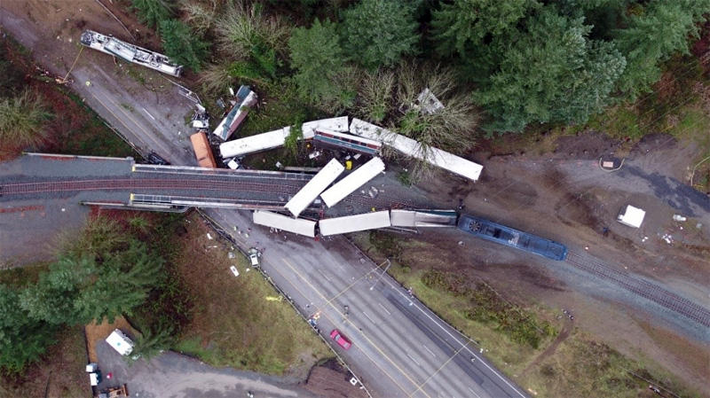 Tacoma Amtrak Train Derailment