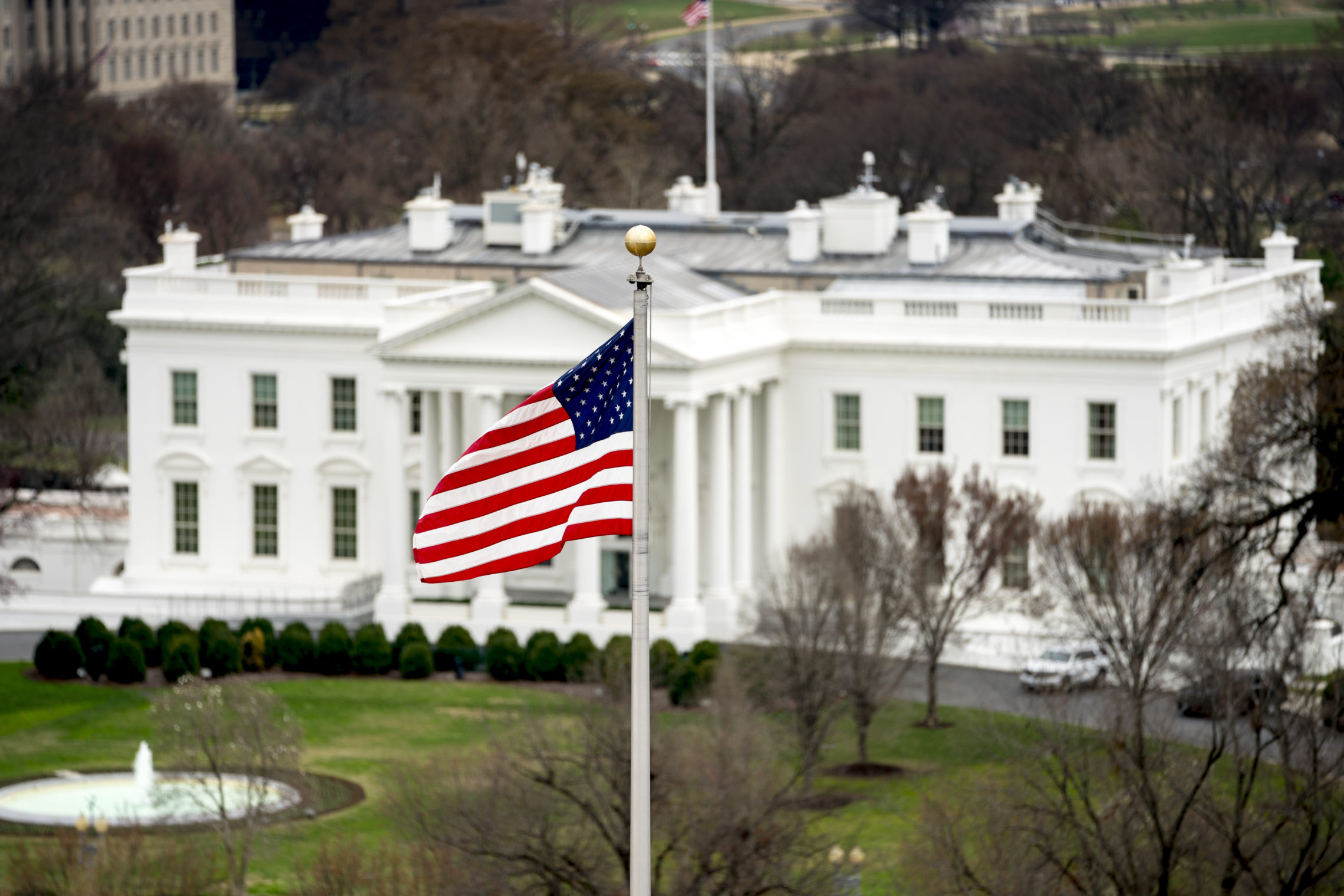 The White House, Monday, Feb. 26, 2018 in Washington. CREDIT: AP PHOTO/ ANDREW HARNIK