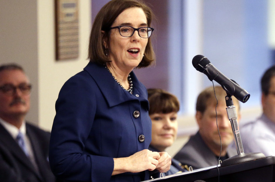 Oregon Governor Kate Brown - AP PHOTO DON RYAN