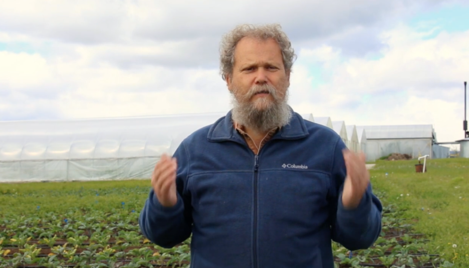 Azure Standard organic farm CEO David Stelzer in one of the videos the company produced in its campaign against efforts by Sherman County, Oregon, to force it to improve weed control efforts. CREDIT: VIMEO