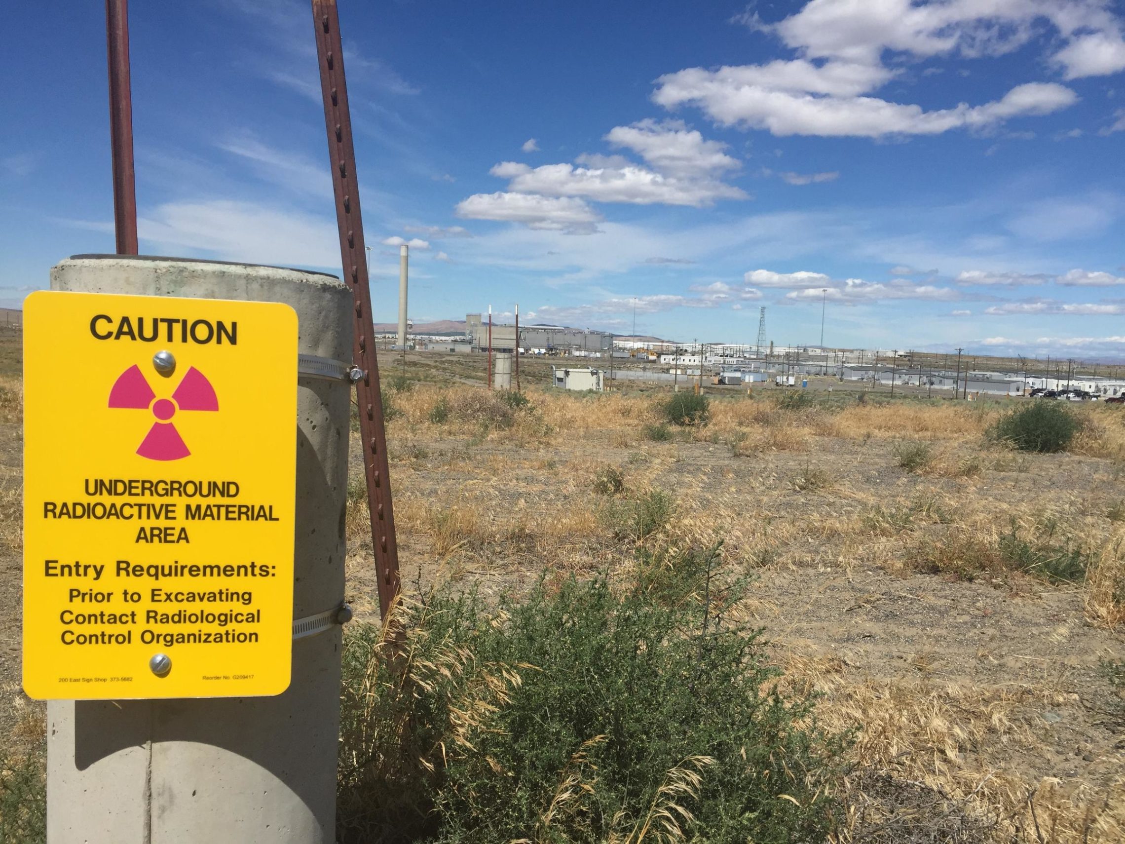 Demolition work at the Plutonium Finishing Plant at the Hanford Site is a year behind schedule and the project has been plagued with the spread of radioactive waste. CREDIT: ANNA KING