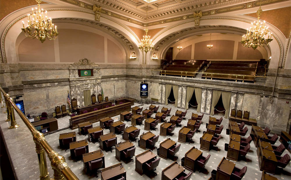 File photo of the Washington Senate gallery. CREDIT: WASHINGTON LEGISLATURE