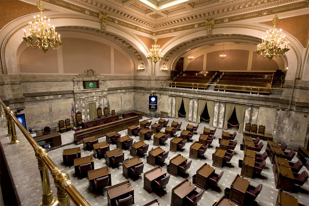 File photo of the Washington Senate gallery. CREDIT: WASHINGTON LEGISLATURE