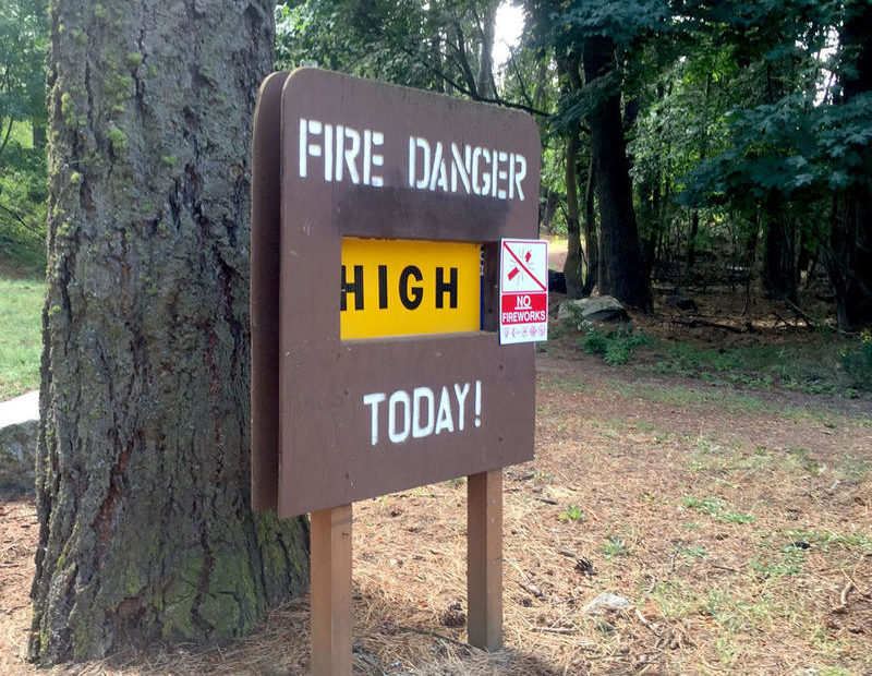 File photo. Fire danger in the Northwest heats up with the arrival of spring. CREDIT: EMILY SCHWING/N3