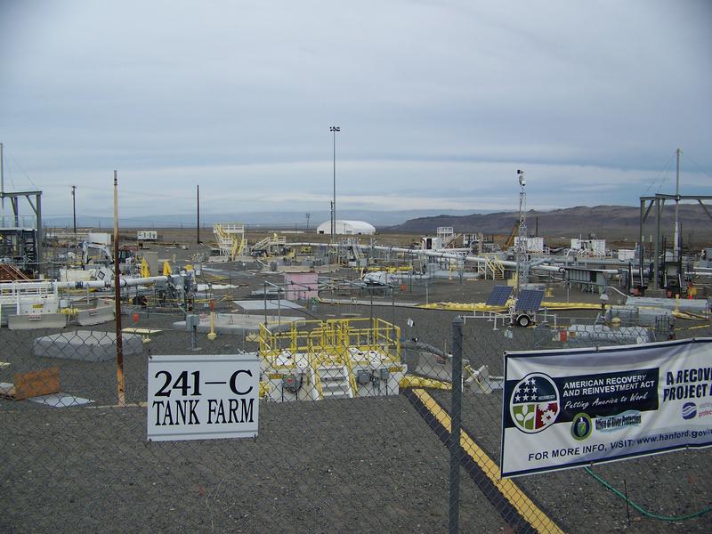 File photo. Liquid low-activity waste makes up the majority of the 56 million gallons of tank waste at Hanford.