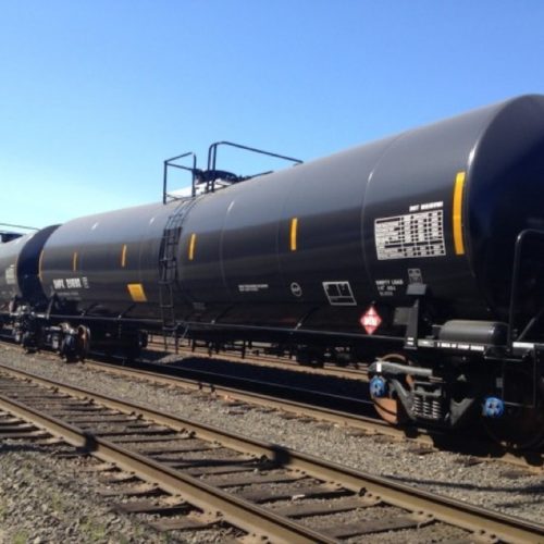 Oil by rail tanker car CREDIT: TONY SCHICK/OPB
