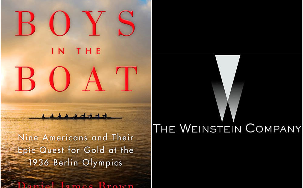 Author Daniel James Brown sold the movie rights to his nonfiction bestseller ''The Boys in the Boat'' to producer Harvey Weinstein about seven years ago. CREDIT: PENGUIN BOOKS/WEINSTEIN COMPANY