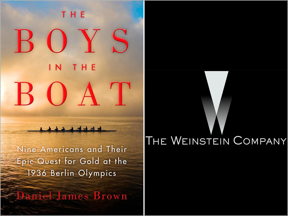 Author Daniel James Brown sold the movie rights to his nonfiction bestseller ''The Boys in the Boat'' to producer Harvey Weinstein about seven years ago. CREDIT: PENGUIN BOOKS/WEINSTEIN COMPANY