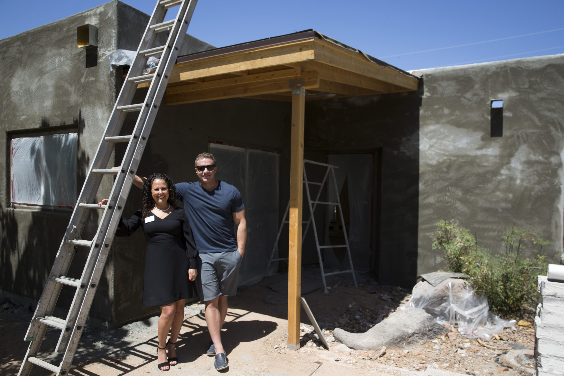 Realtor Lauren Rosin and investor Brad Pickett work together flipping homes in Phoenix. More than 8,500 homes sold in the Phoenix metropolitan area last year were flips, more than anywhere else in the country. CREDIT: CAITLYN O'HARA