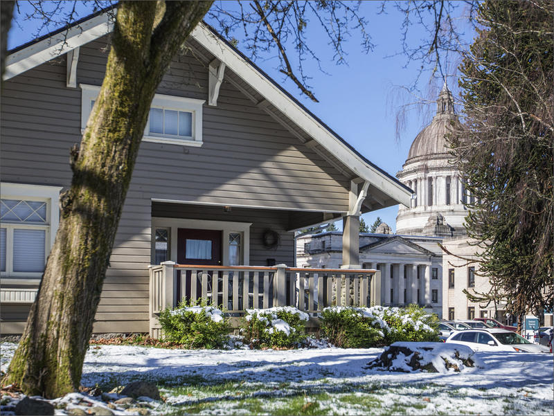 This home is one of 18 owned or used by lobbyists in Olympia's South Capitol neighborhood, across the street from the state Capitol campus. CREDIT: STEVE RINGMAN/THE SEATTLE TIMES