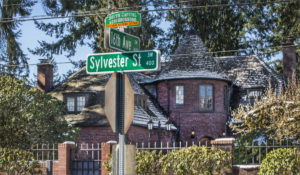 This lobbyist-owned home, known as The Castle, sits in the neighborhood immediately south of the state Capitol in Olympia.