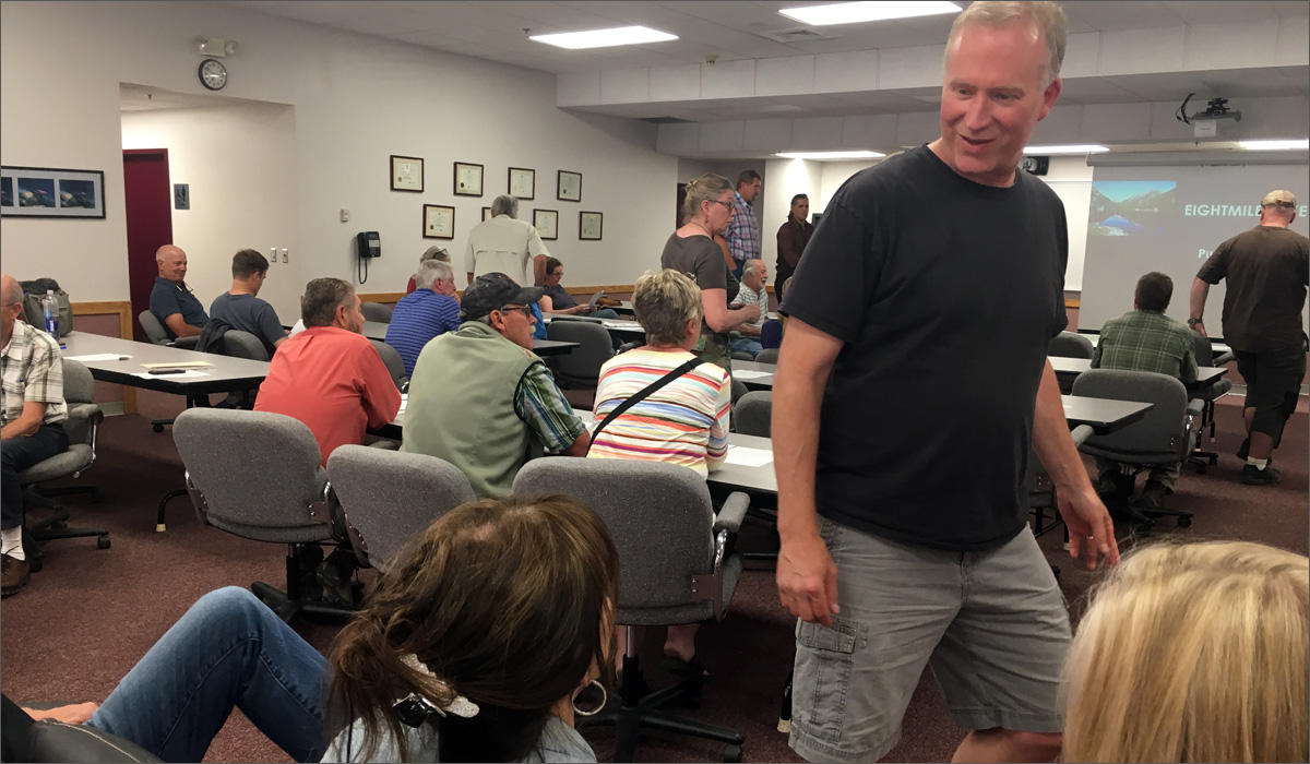 Bruce Mack, of Monroe, Wasington, says he questions how the irrigation district and its dams have been run over the years. CREDIT: ANNA KING