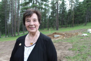 Beverly Prkacin Read was an organizer for the Memorial Day festivities taking place in Roslyn, Wash. The daughter of a Croatian father and a Slovakian mother, Read remembers taking her mother to the cemetery where some of their relatives are buried. CREDIT: ESMY JIMENEZ/NWPB