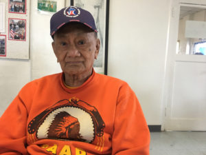 Gregorio Ochoa Azurin was one of 17 Filipino WWII veterans honored in the Yakima Valley for their service. CREDIT: ESMY JIMENEZ/NWPB
