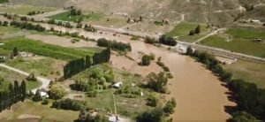 The Okanogan River from a drone video by Okanogan County Emergency Management, May 11, 2018.