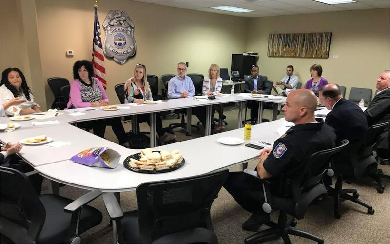 Rep. Cathy McMorris Rodgers discussed prison reform at a roundtable in Spokane Tuesday. CREDIT: REP. CATHY MCMORRIS RODGERS / FACEBOOK - TINYURL.COM/YCDYR563