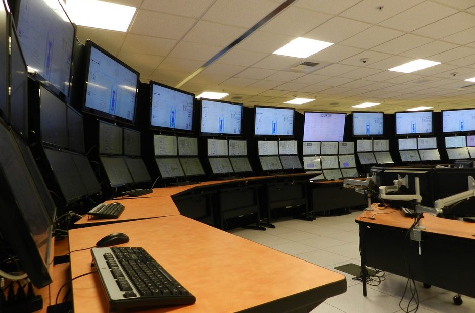 The control room simulator at NuScale Power. CREDIT: JES BURNS