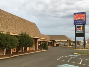 The FairBridge Hotel in Yakima, Wash., is the site of the largest farmworker housing complex in the state.