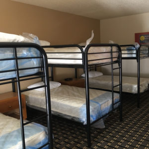 FairBridge Yakima bunk beds for farmworkers 6 per room