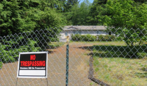 The Grays Harbor Drug Task Force now owns this former pot grow house on the outskirts of McCleary, Washington. A shell company called ''M1 Investment LLC'' purchased the house in fall 2016 for $370,000.