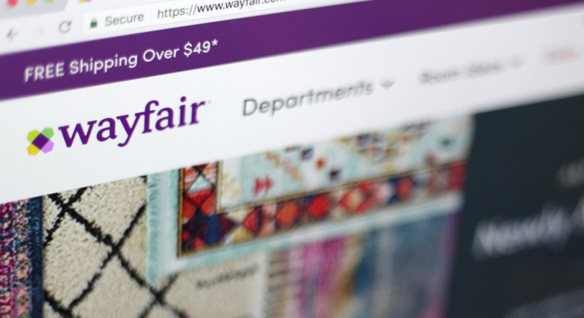 Home goods seller Wayfair and other e-commerce companies had attempted to challenge a South Dakota law that levies taxes on purchases made through certain online retailers. CREDIT: JENNY KANE/AP