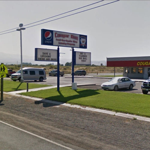 The U.S. Supreme Court has agreed to review a case on gas taxes and tribal sovereignty involving the Cougar Den gas station on the Yakama Reservation. CREDIT: GOOGLE MAPS