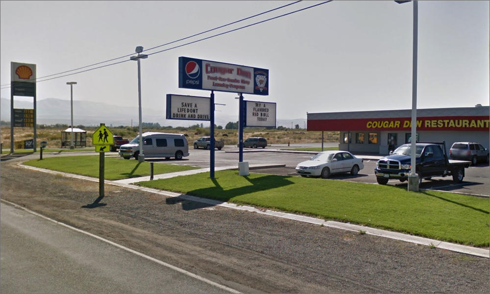 The U.S. Supreme Court has agreed to review a case on gas taxes and tribal sovereignty involving the Cougar Den gas station on the Yakama Reservation. CREDIT: GOOGLE MAPS
