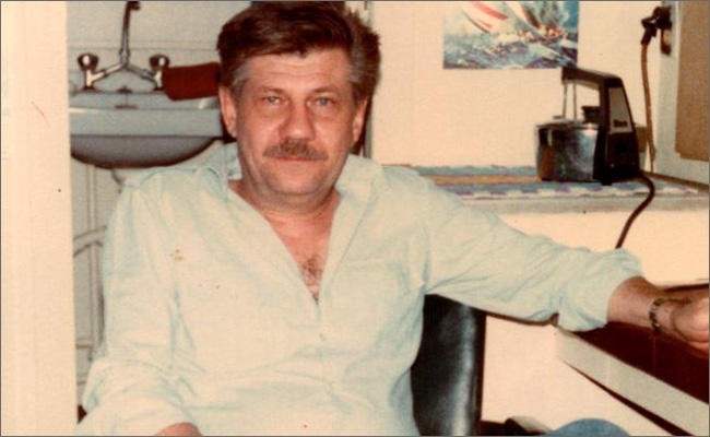 Walter Reca during a visit home in 1984. CREDIT PRINCIPIA MEDIA
