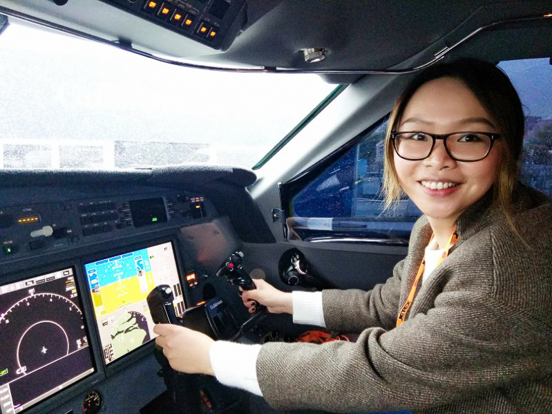 Dai Xuan, 30, who works as the editor of a luxury magazine in Shanghai — and is pictured at the helm of a private jet — says the reason why she hasn't married yet is economic. She says she loves her job and she makes more than enough to support herself, which has made her pickier about dating. NPR