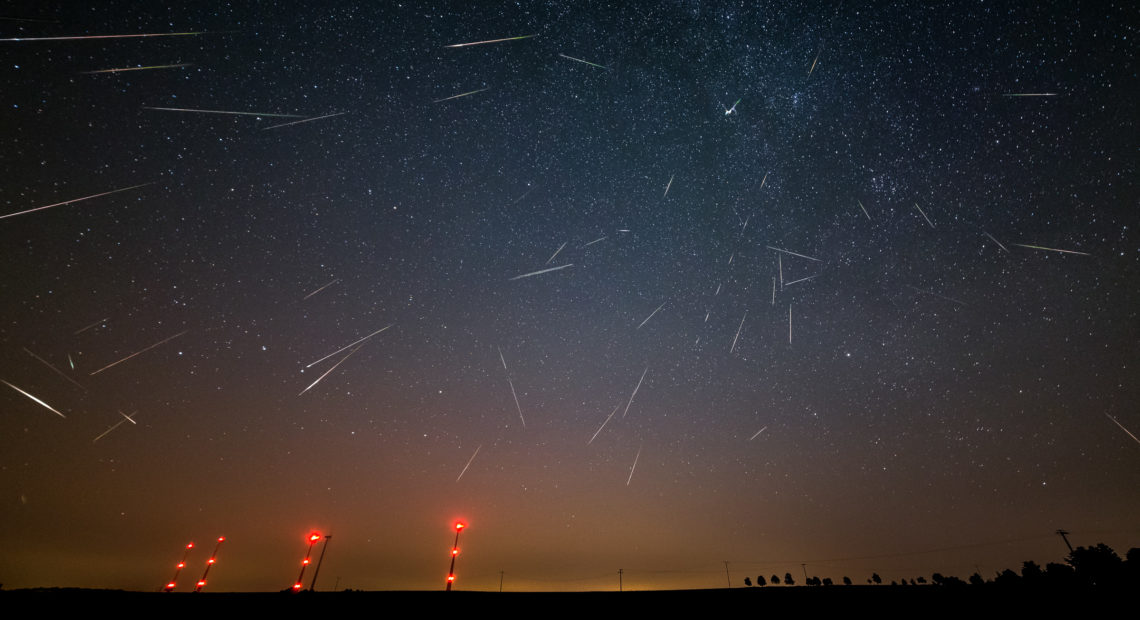 Night Sky, Meteor Shower