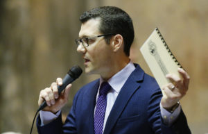 Senate Republican floor leader Joe Fain, R-Auburn. CREDIT: TED WARREN