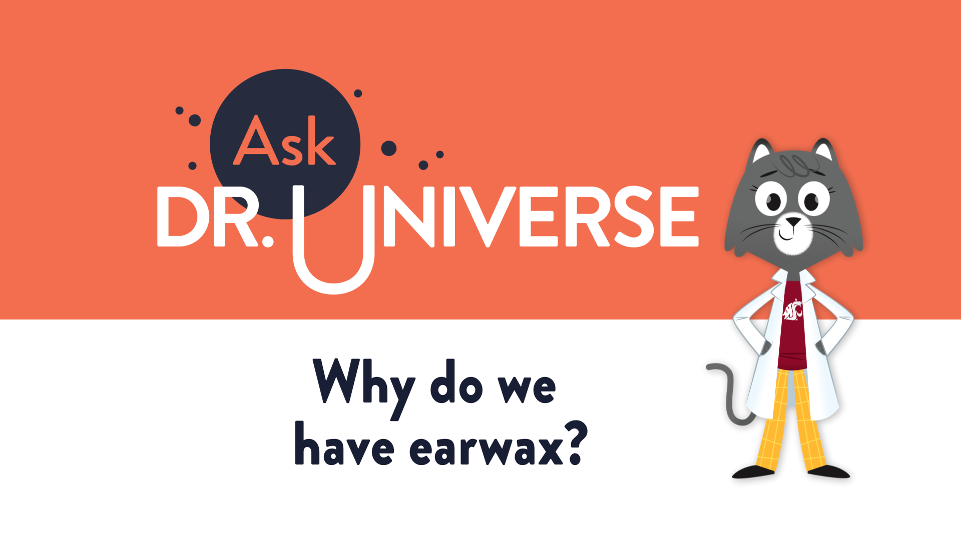 Why do we have earwax? - Full Screen