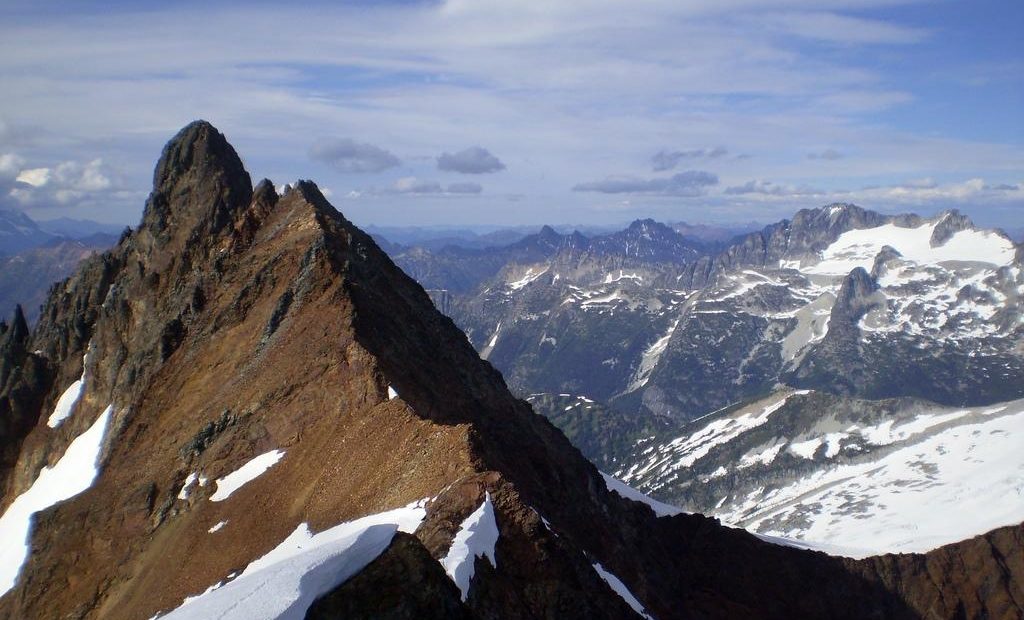 View from Sahale Peak near Cascade Pass in North Cascades National Park. CREDIT: NPS