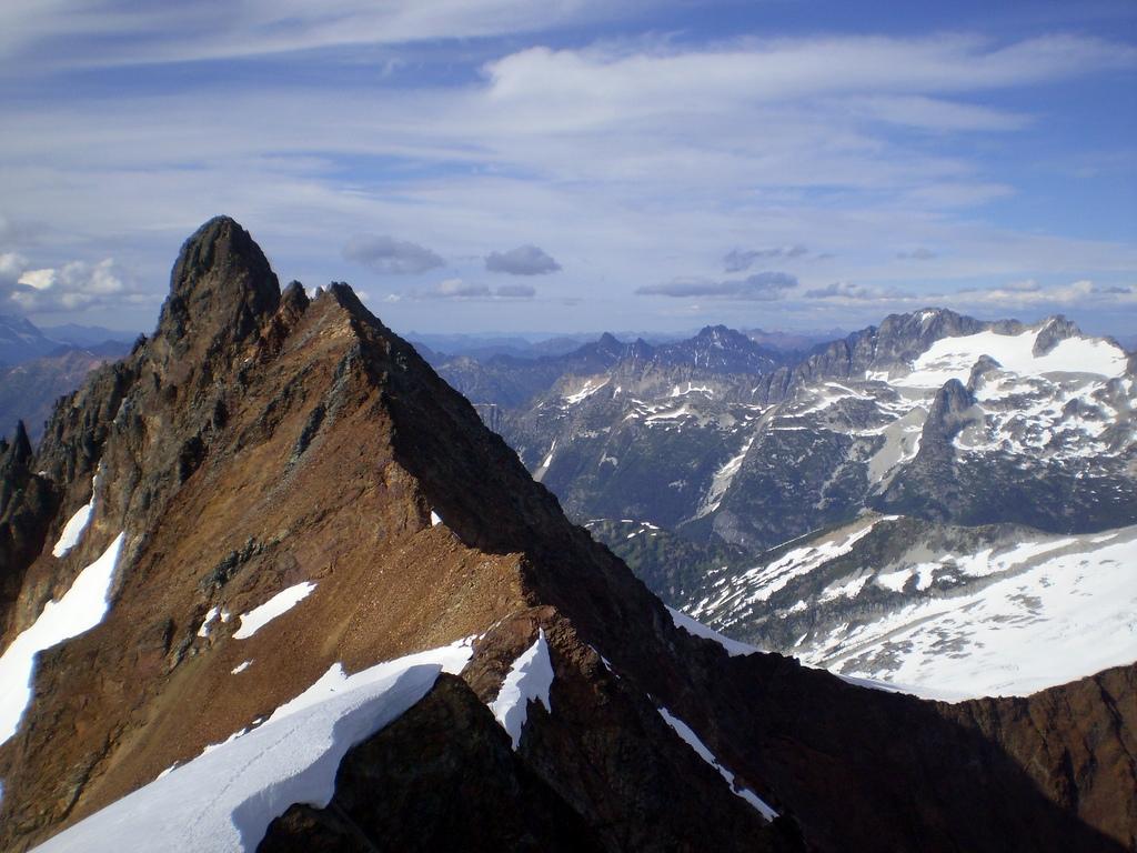 View from Sahale Peak near Cascade Pass in North Cascades National Park. CREDIT: NPS