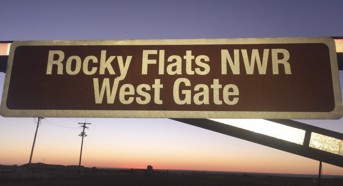 Rocky Flats National Wildlife Refuge sits on land surrounding the famous Rocky Flats Nuclear Reservation that produced nuclear weapons during the Cold War. CREDIT: DAN BOYCE/NPR