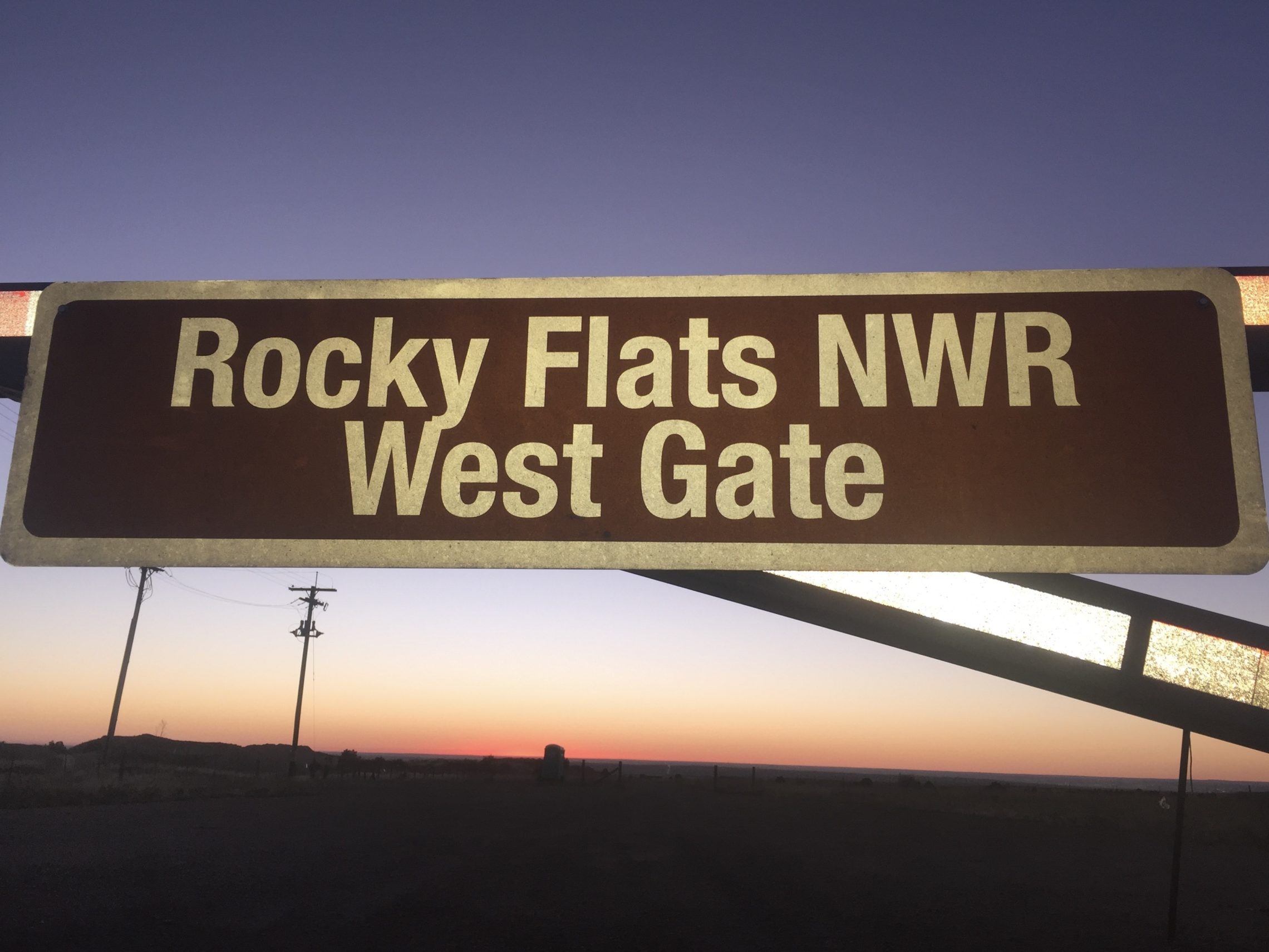 Rocky Flats National Wildlife Refuge sits on land surrounding the famous Rocky Flats Nuclear Reservation that produced nuclear weapons during the Cold War. CREDIT: DAN BOYCE/NPR