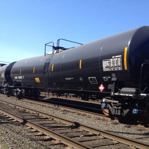 File photo of oil train tankers in a Portland railyard. CREDIT: TONY SCHICK