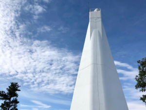 The Dunn Solar Telescope in Sunspot, N.M. The site was closed for over a week after a security threat. NSO/AURA/NSF