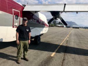 John Spencer has worked as a smokejumper for 34 seasons. This year, he jumped his 100th mission. Smokejumping started in Winthrop and has remained a part of the wildfire economy in the valley. CREDIT: COURTNEY FLATT